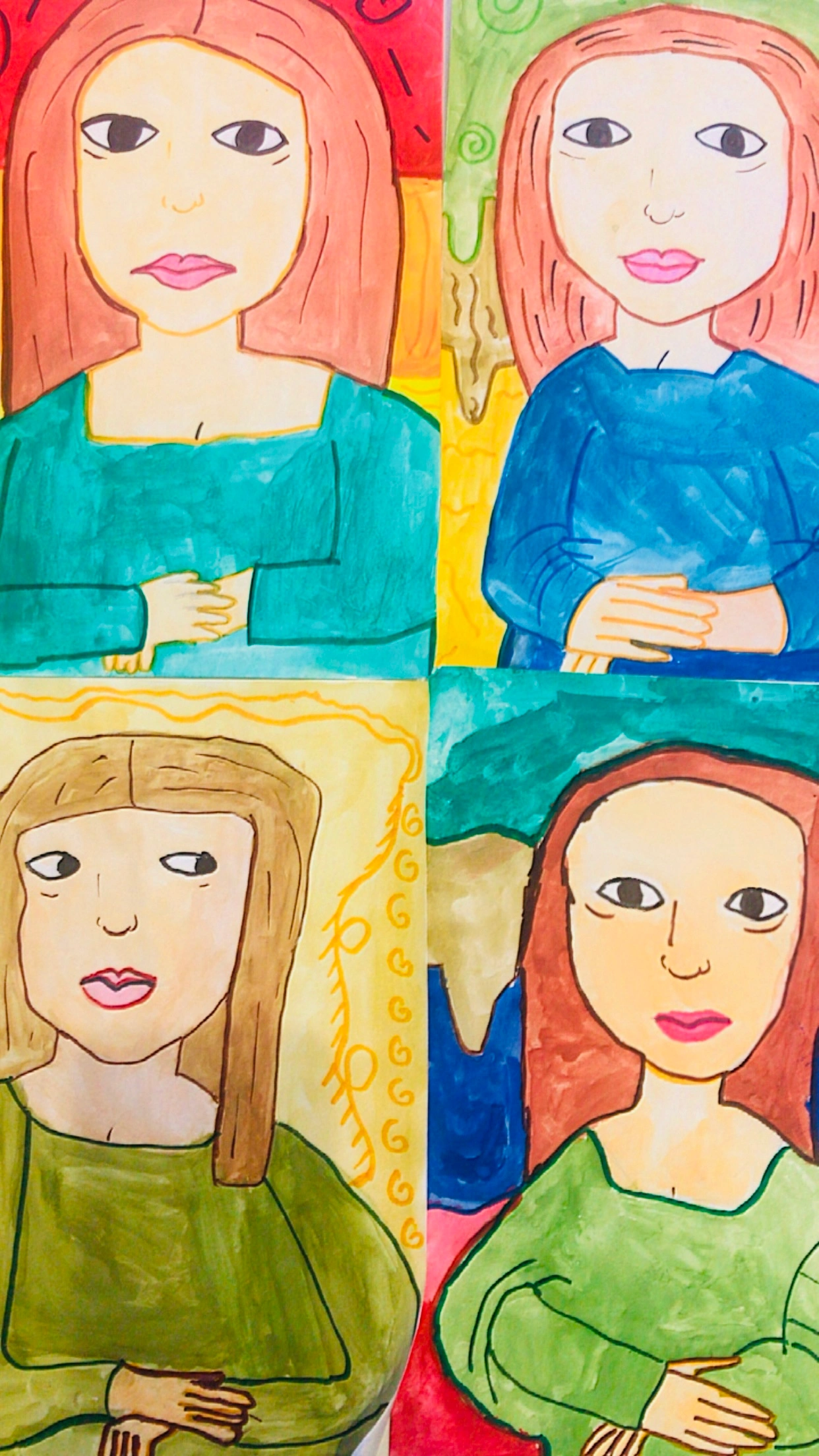 Çocuk resim dersi karakalem